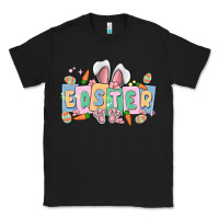 Black easter  rabbit Classic Tee - MaliasSmallBusiness
