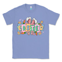 Colony Blue easter  rabbit Classic Tee - MaliasSmallBusiness
