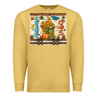 Antique Gold autumn vibes Premium Sweatshirt - TumblerDesignByShophia
