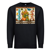 Black autumn vibes Premium Sweatshirt - TumblerDesignByShophia