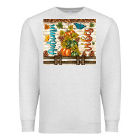 Oatmeal Heather autumn vibes Premium Sweatshirt - TumblerDesignByShophia