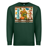 Sports Green autumn vibes Premium Sweatshirt - TumblerDesignByShophia