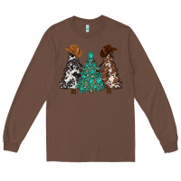 Chestnut cowhide with gemstones trees Long Sleeve Tee - MaliasSmallBusiness
