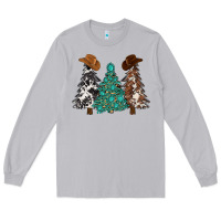 Moon Dust cowhide with gemstones trees Long Sleeve Tee - MaliasSmallBusiness
