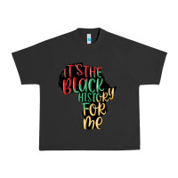 Pigment Black its the black history for me Urban Heavy Tee - MaliasSmallBusiness