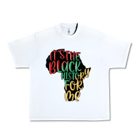 White its the black history for me Urban Heavy Tee - MaliasSmallBusiness