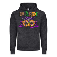 Vintage Black happy mardi gras carnival mask Vintage Hoodie - Jasminsmagicworld