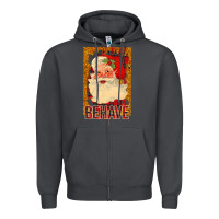 Smoke Santa Behave Zipper Hoodie - Bettercallsaul