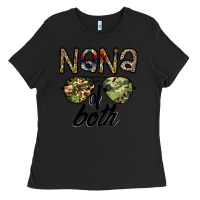 Black nana of both Ladies Tee - CowhideDigitalArt