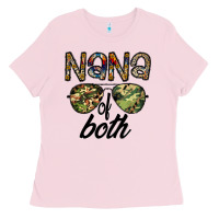 Bubblegum Pink nana of both Ladies Tee - CowhideDigitalArt