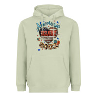 Matcha American heart southern soul Heavyweight Hoodie - HowdyJamesFarm