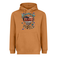 Meerkat American heart southern soul Heavyweight Hoodie - HowdyJamesFarm