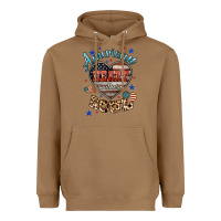 Toasted Coconut American heart southern soul Heavyweight Hoodie - HowdyJamesFarm