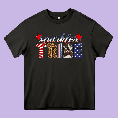 Sparkler Tribe Heavy Core Tee Designed By Hra Design Shop
