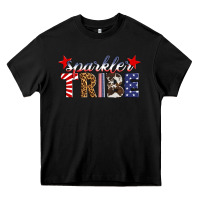 Black sparkler tribe Heavy Core Tee - HRA Design Shop