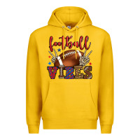 Lemon Football vibes red and blue Premium Hoodie - HowdyJamesFarm