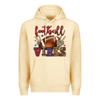 Pina Colada Football vibes red and blue Premium Hoodie - HowdyJamesFarm