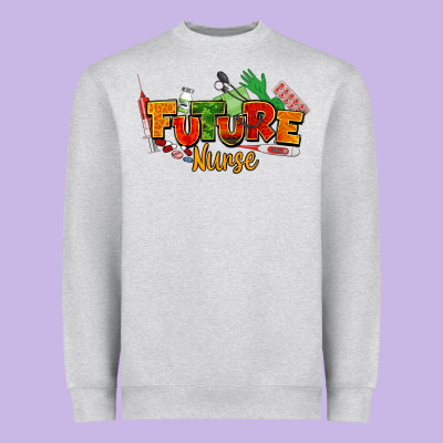 Future Nurse Juneteenth Heavyweight Sweatshirt Designed By Nancycooperartshop