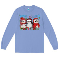Colony Blue baby ıt's cold outside Long Sleeve Tee - MaliasSmallBusiness