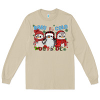 Mushroom baby ıt's cold outside Long Sleeve Tee - MaliasSmallBusiness