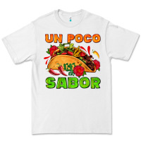 White un poco sabor with taco and pepper Premium Tee - AdoDesignShop