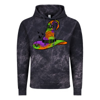 Cloud Black Witch Hat With Spiders Vintage Hoodie - Jasminsmagicworld