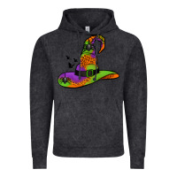 Vintage Black Witch Hat With Spiders Vintage Hoodie - Jasminsmagicworld