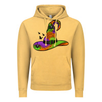 Vintage Mustard Witch Hat With Spiders Vintage Hoodie - Jasminsmagicworld