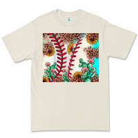 Bone baseball leopard turquoise cactus sunflower Premium Tee - JahusDesignShop