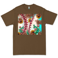 Cacao baseball leopard turquoise cactus sunflower Premium Tee - JahusDesignShop