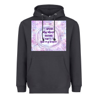 Smoke it hurts to bite my tongue Heavyweight Hoodie - TumblerDesignByShophia