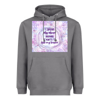 Storm it hurts to bite my tongue Heavyweight Hoodie - TumblerDesignByShophia