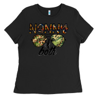 Black nanny of both Ladies Tee - CowhideDigitalArt
