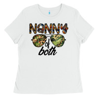 White nanny of both Ladies Tee - CowhideDigitalArt