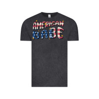 Vintage Black American babe Vintage Tee - MaliasSmallBusiness