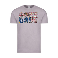 Vintage Zinc American babe Vintage Tee - MaliasSmallBusiness
