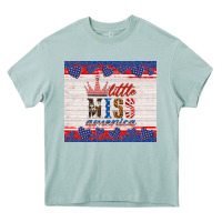 Arona 4th of july little miss America Heavy Core Tee - HRA Design Shop