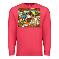 Cardinal western bunny Premium Sweatshirt - TumblerDesignByShophia