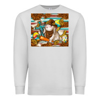 Dove Grey western bunny Premium Sweatshirt - TumblerDesignByShophia