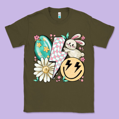 Retro Easter Classic Tee Designed By Maliassmallbusiness