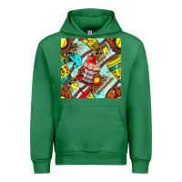 Emerald softball coffee cup and bat with leopard seamless pattern bbs Urban Hoodie - BundleAndBundleShop