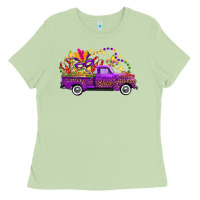 Matcha mardi gras truck Ladies Tee - FaDigitalArtStudio