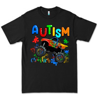 Black autism crusher Premium Tee - AdoDesignShop