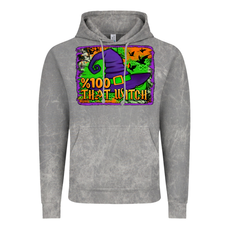 Witch's Hat 100 That Witch Vintage Hoodie by Jasminsmagicworld | Teevron