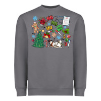 Nurse Christmas Heavyweight Sweatshirt | Teevron