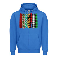 True Royal christmas brushstrokes Zipper Hoodie - Bettercallsaul