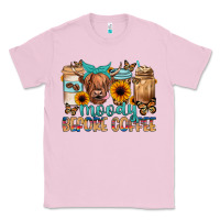 Bubblegum Pink moody before coffee Classic Tee - JahusDesignShop