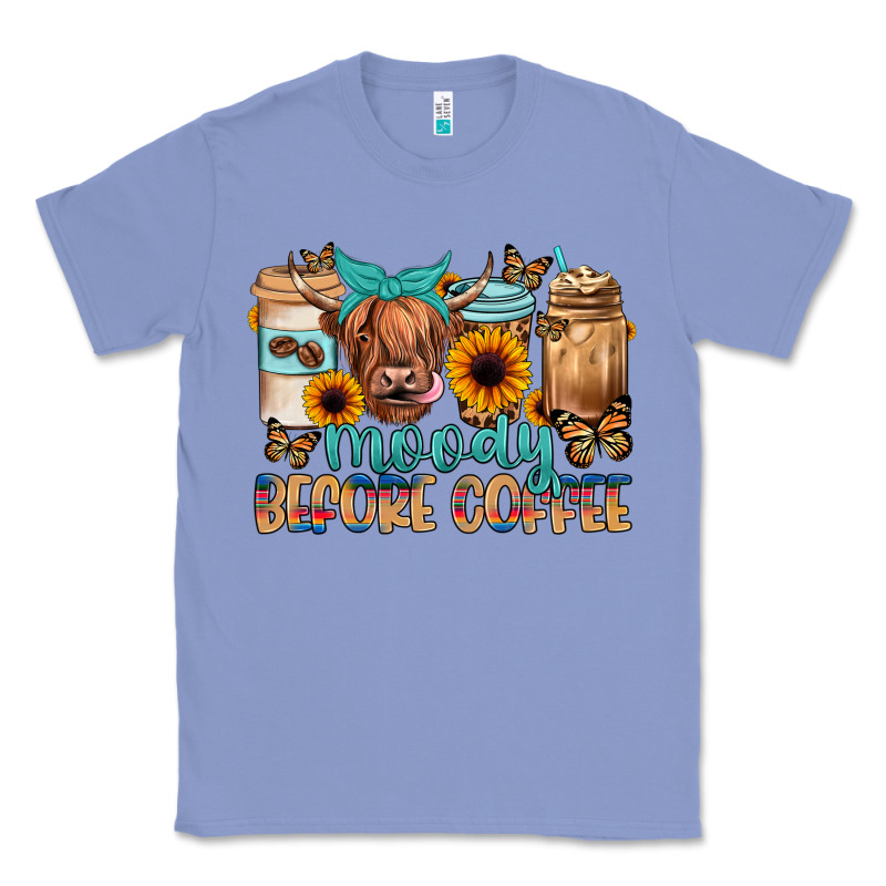 Moody Before Coffee Classic Tee by JahusDesignShop | Teevron
