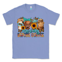 Colony Blue moody before coffee Classic Tee - JahusDesignShop