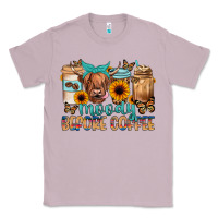 Lilac moody before coffee Classic Tee - JahusDesignShop